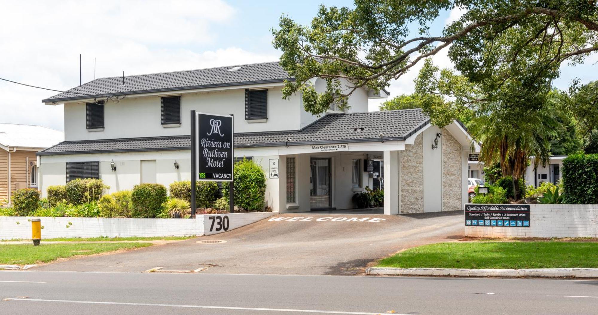 Motel Riviera On Ruthven Toowoomba Exteriér fotografie